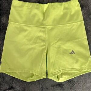 adidas Women's Ultimate L 4” Bike Shorts, pulse lime
